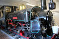 Charles Saddle Tank Locomotive built by Hunslet Engine Co. Ltd. In Leeds & employed in hauling slate & workers between Bethesda & Port Penrhyn at Penrhyn Castle Rail Museum. Bangor, Wales.